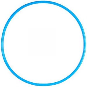 Visiodirect Cerceau rond 85 cm en PEHD - Coloris bleu