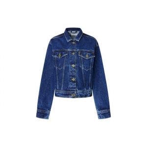 Pepe Jeans Veste en jean coupe d&eacute;contract&eacute;e femme