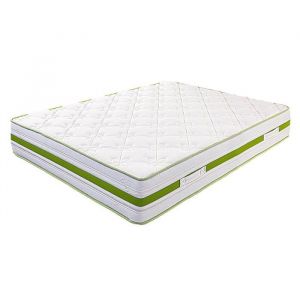 REVA - Matelas 160x200 cm Mousse haute r&eacute;silience Soutien ferme Ep.30cm