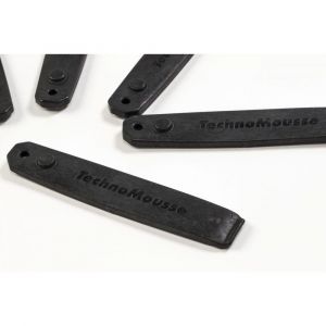 Lot de 8 demonte pneus technomousse noir