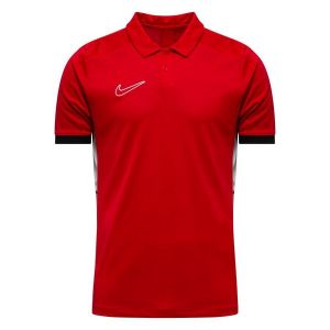 Nike Polo Dri-fit Academy 25 - Rouge/noir/blanc, pointure Small - ['Rouge'] - Taille Small
