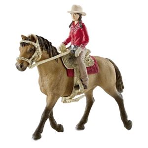 Image de Schleich Cavalière de western - Série vie à la ferme