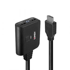 Lindy Câble Splitter HDMI 4K60, 2 Ports