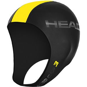 Head Neo Cap - Bonnet de bain - jaune/noir XS/S/M Bonnets de bain
