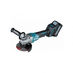 Image de Makita Meuleuse d'angle sans fil 40V, 2 x batterie 4,0 Ah, chargeur rapide DC40RA et MAKPAC - GA016GM201