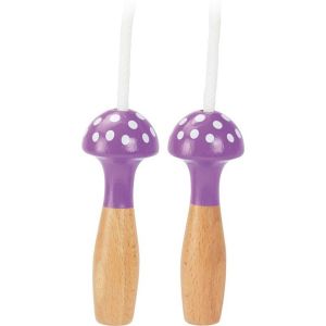 Vilac Corde à sauter violette bicolore à pois Jeux et jouets - Livraison gratuite