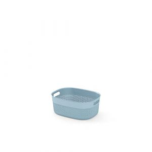 Image de KIS Panier Fil m Stone Blu Cm38X29X15H