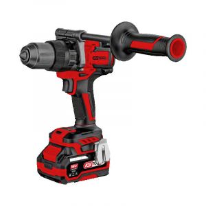 KS Tools Perceuse visseuse brushless 515.4730f 18v 4ah 2 18 v batterie 13 mm moteur sans charbon 1.6 kg 4 ah 2200 trs/min 150 n/m 1 coffret(s) de 4 pièce(s) pe