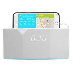 Witti Design Beddi Blanc - Radio-réveil intelligent, intégrable à votre maison connectée