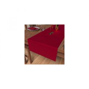 Image de Soleil d'Ocre Chemin de table 40x180 cm LUXURY rouge, par