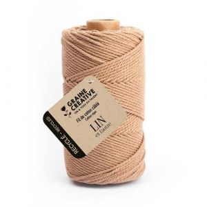 Graine Créative Bobine De Coton Câblé Recyclé 2mm - 400gr 200125 Lin Et L'autre