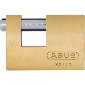 Abus Candado latón rectangular 90mm KA8521