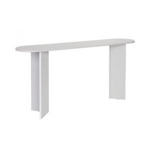 Calicosy Console avec deux pieds L150 cm - Blanc