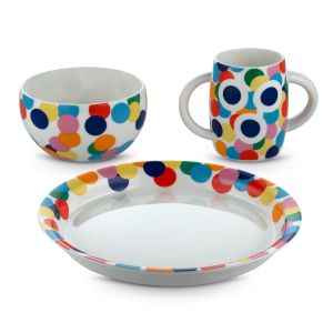 Image de Alessi Set vaisselle enfant Proust multicolore en céramique