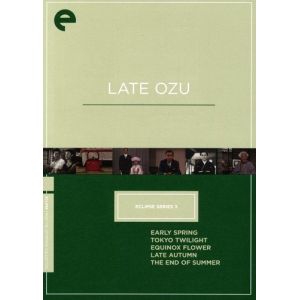 Late Ozu - Eclipse series 3 - Edition Criterion Zone 1