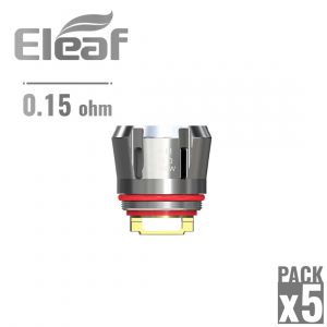 Image de Eleaf Lot de 5 résistances ello hwm 0.15 ohms