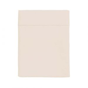 Essix Drap Plat uni en Coton lavé, Soft Line, Made in France, 240 x 300 cm