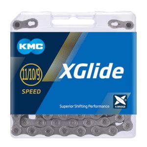 KMC Cha&icirc;ne v&eacute;lo X-Glide EPT Shim Cues 1/2x11/128"126M