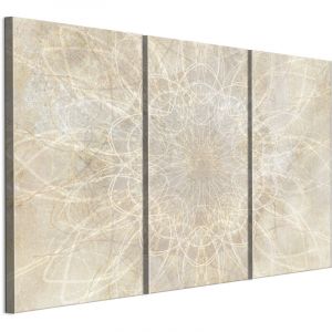 Tableau sur toile, Peinture sur 3 toiles &ndash; 135 x 90 cm, Motif hindou