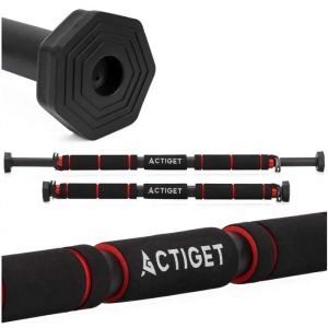 Actiget Barre De Traction 62 - 100 Cm, T&eacute;lescopique, En Acier, R&eacute;glable Au Cadre De Porte