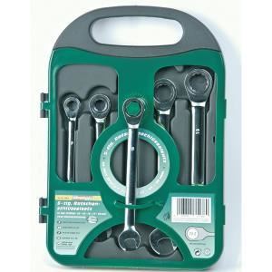 Br&uuml;der Mannesmann M19827 - Jeu de 5 cl&eacute;s mixtes &agrave; cliquet