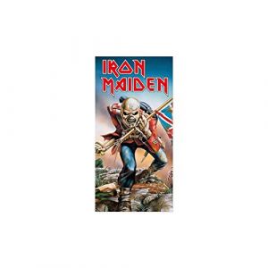 KKL Iron Maiden Serviette de bain Trooper 150 x 75 cm