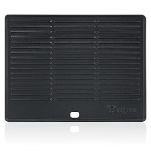 Bbq-toro - Plaque de gril en fonte 40 x 31 cm Plaque réversible, émaillée