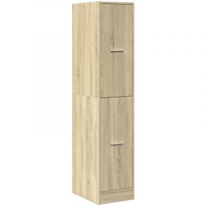 VidaXL Armoire d'apothicaire chêne sonoma bois d'ingénierie