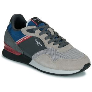 Pepe Jeans Baskets basses LONDON BRICK M Gris - Taille 41,42,43,44,45,46