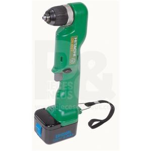 Image de Hitachi DN 12DY+B - Perceuse visseuse d'angle 10mm sans fil 12 V