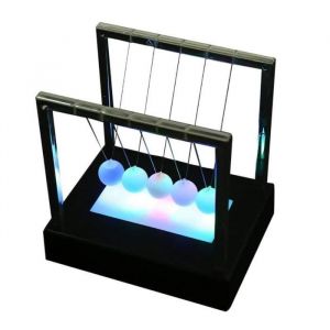 Image de Boule de Newton - VVIKIZY - Lampe Swing LED - D&eacute;coration de Bureau - Jouet Enfant - clairage Color&eacute;