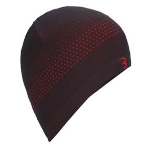 Sous casque farinfrared noir rouge adulte