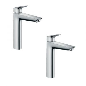 Hansgrohe Mitigeur lavabo haut Logis 190 Taille XL