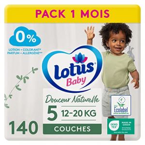Lotus Baby Douceur Naturelle - Couches Taille 5