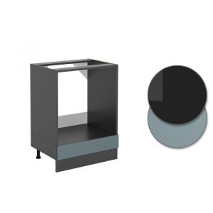 Vicco meuble pour four R-Line, Bleu-gris, 60 cm sans plan de travail