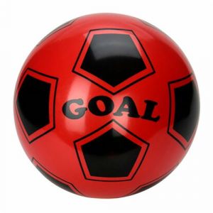 Ballon de foot pour enfant rouge