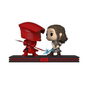 Funko Figurine Pop! Movie Moment : Rey et Garde Pr&eacute;torienne- Star Wars, &eacute;pisode VIII : Les Derniers Jedi
