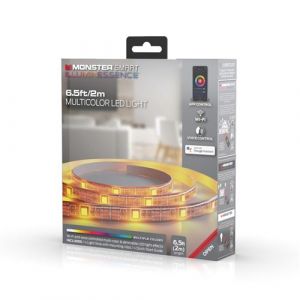 Monster Cable Bandeau lumineux Illuminescence Multicolore 2 m