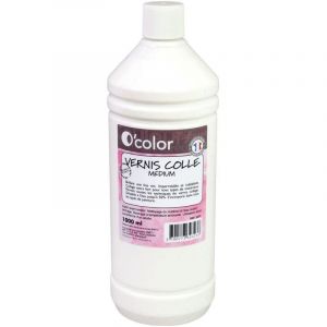 Flacon de 1L de vernis colle O'color
