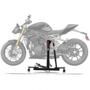 L&egrave;ve moto centrale - ConStands Power-Evo - Compatible Triumph Speed Triple 1200 RS - 300 kg - Noir