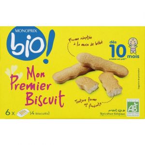 Monoprix Bio Mon Premier Biscuit ds 10 mois