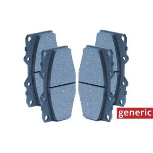 Trw Jeu de 4 plaquettes de frein GDB2163