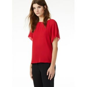 Le Jacquard Français Nappe Tivoli 100% lin Rouge