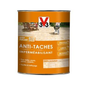 V33 Imperméabilisant sol extérieur / intérieur - Antitâche incolore 0.75L