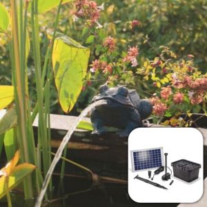 Fontaine solaire Crapaud 600 l/h maxi