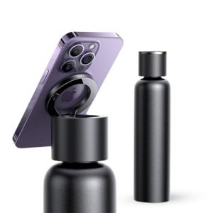 Image de IARA Gourde Magnétique Compatible MagSafe Multifonction 750ML | Isotherme en Acier Inoxydable sans BPA | Compatible Tous Téléphones