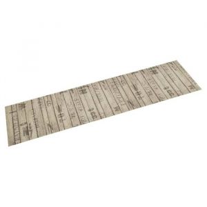VidaXL Tapis de cuisine lavable impression de clôture 60x300cm velours