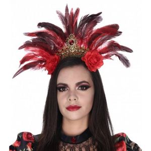 Ruedelafete Coiffe Plumes Catrina
