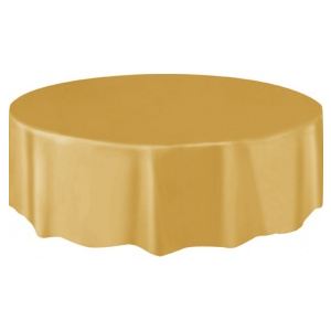 Nappe ronde en plastique (213 cm)