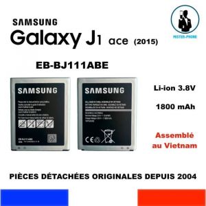Samsung BATTERIE ORIGINALE EB-BJ111ABE EB BJ 111 ABE GALAXY J1 ACE 1800mAh OEM